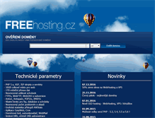 Tablet Screenshot of io.freehosting.cz