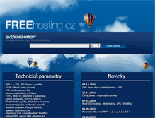 Tablet Screenshot of matuska.freehosting.cz